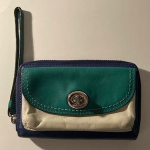 Multi Colored Leather Wallet